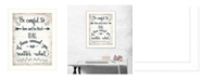 Trendy Decor 4U Be Careful by Annie LaPoint, Ready to hang Framed Print, White Frame, 18" x 14"